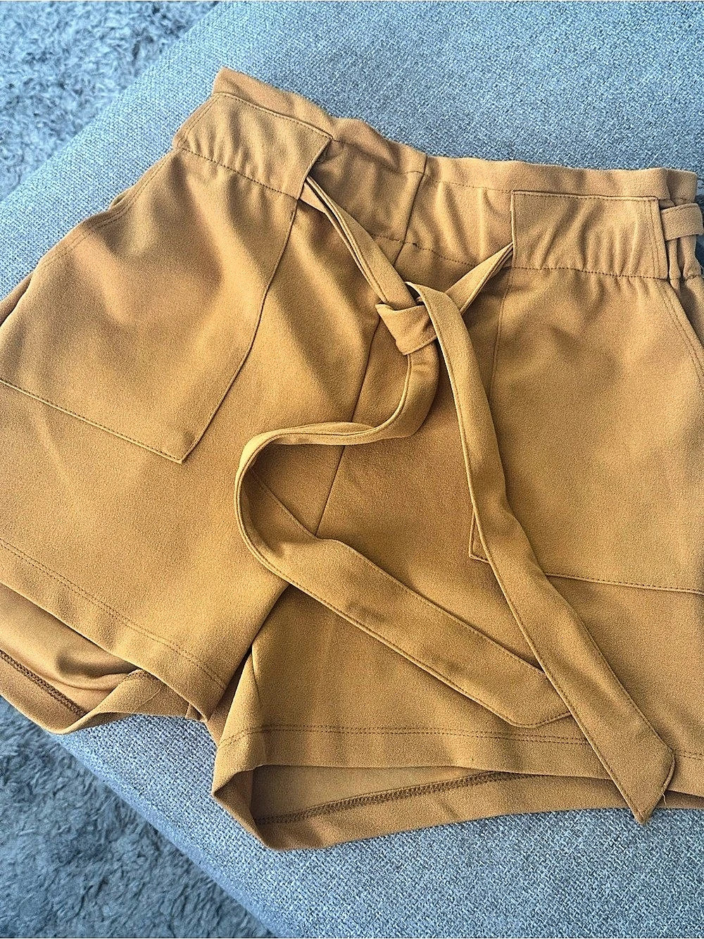 Women's Cargo Shorts in Brown